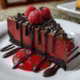 Cheesecake with a golden graham cracker crust and velvety filling, ready for serving